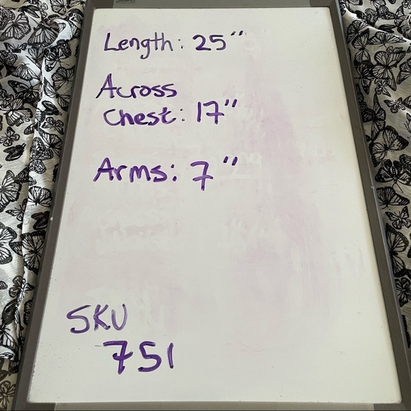 Classic Editions butterfly print short sleeved blouse  CUTE - Picture 11 of 11